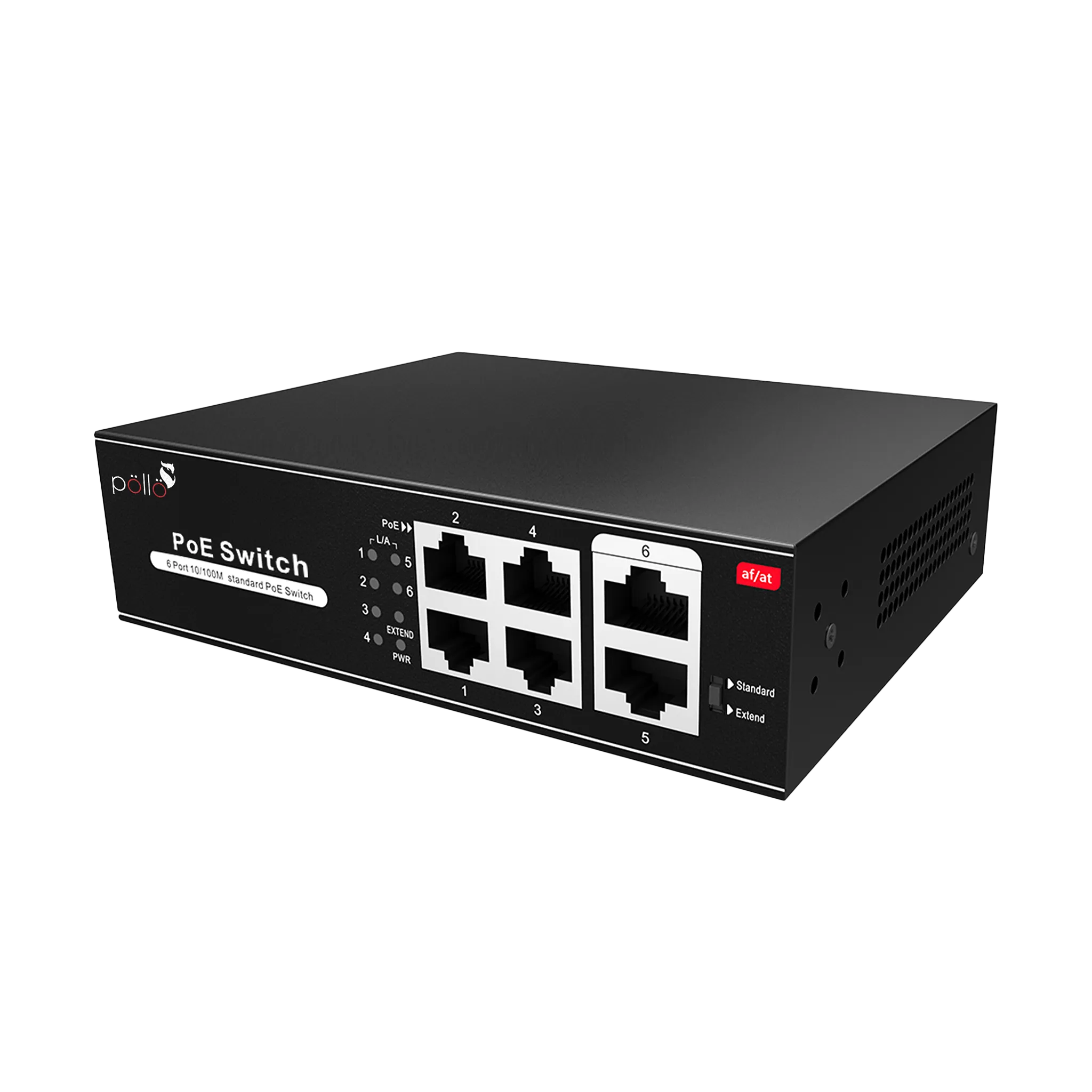 6-Port Megabit PoE Network Switch
