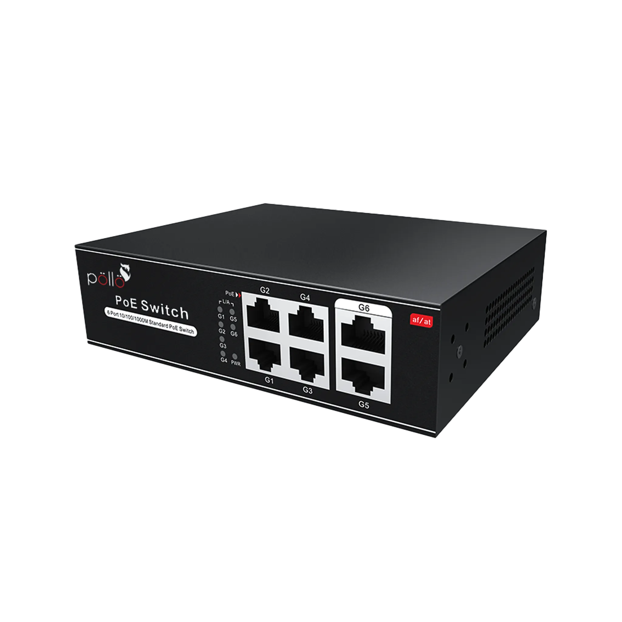 6-Port Gigabit PoE Network Switch