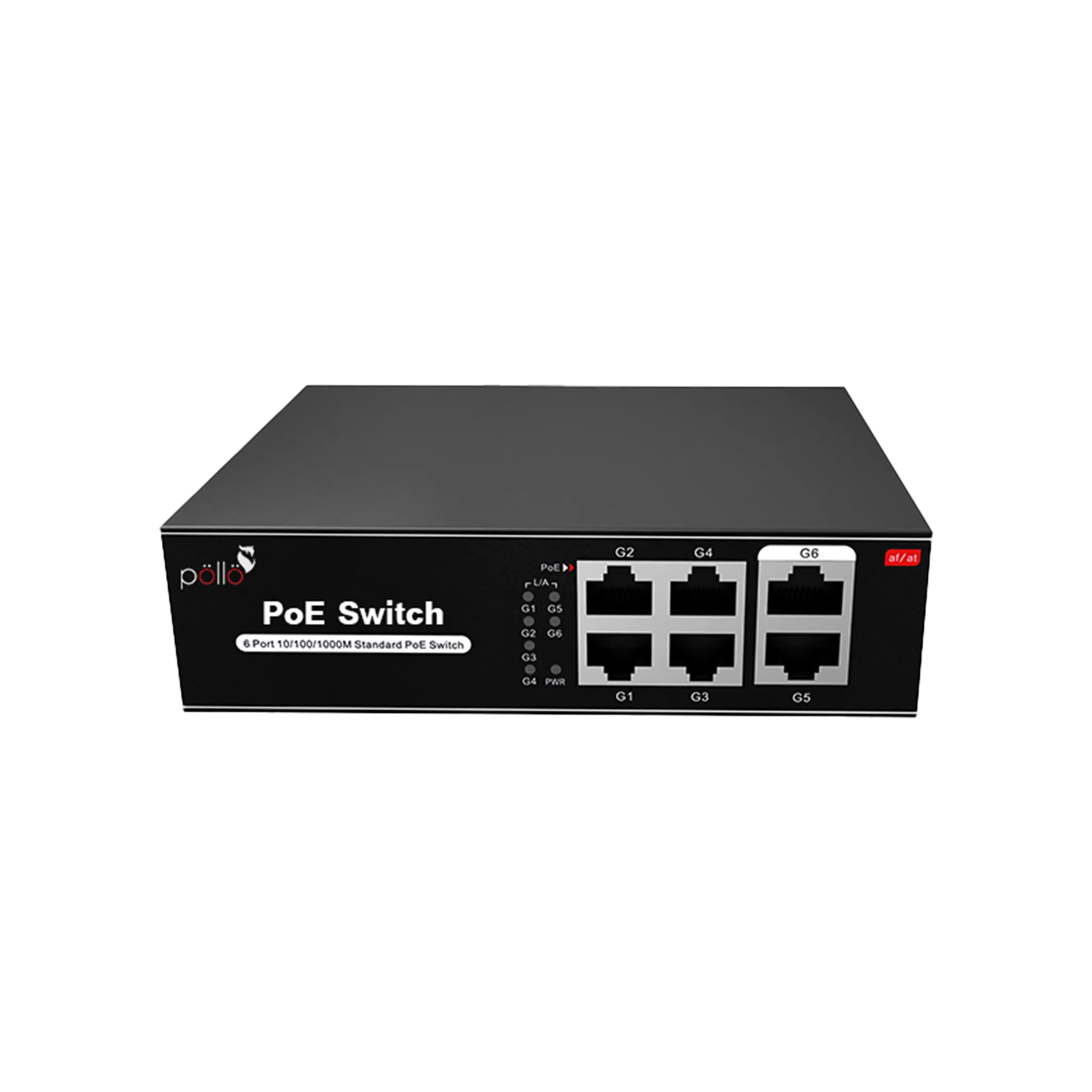 6-Port Gigabit PoE Network Switch