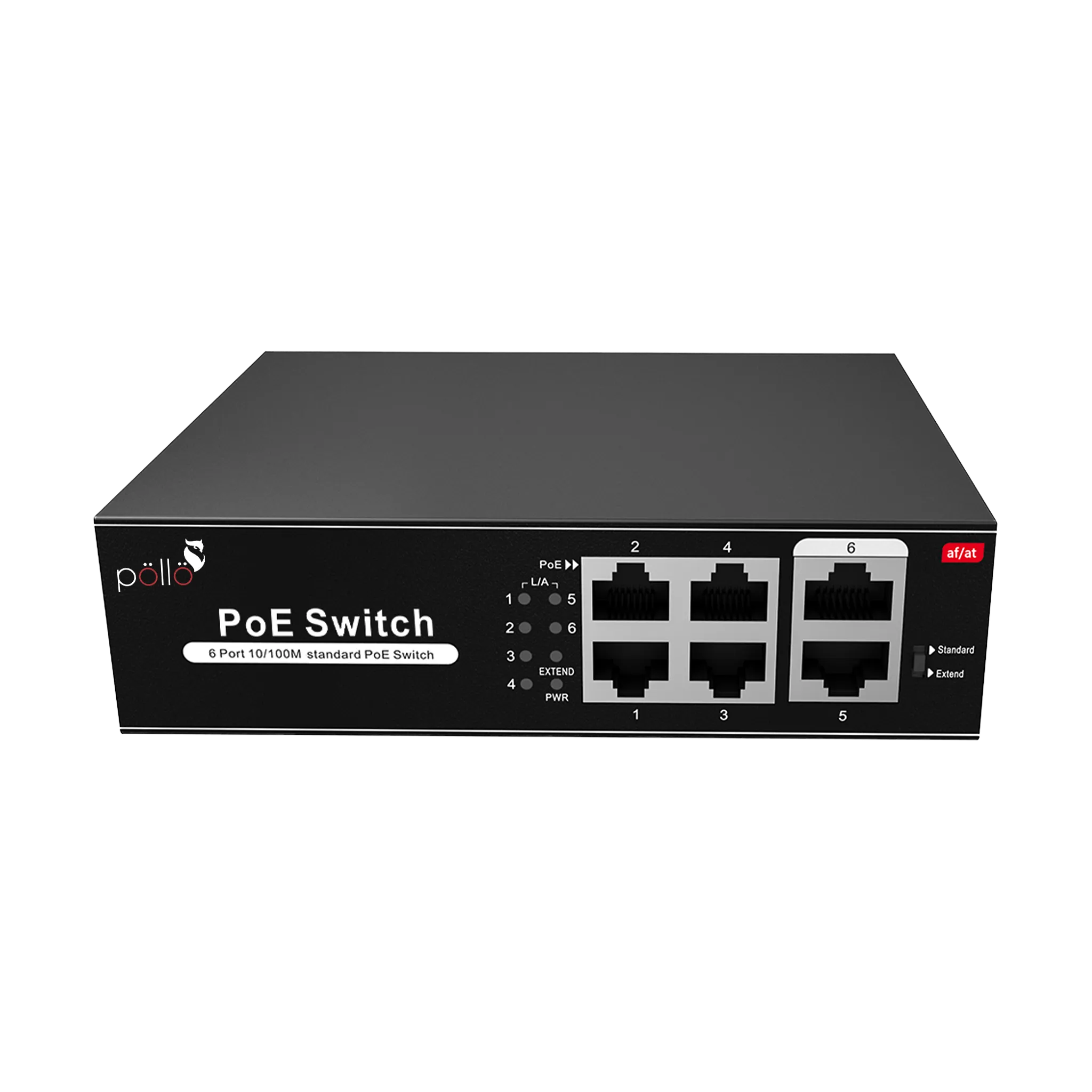 6-Port Megabit PoE Network Switch