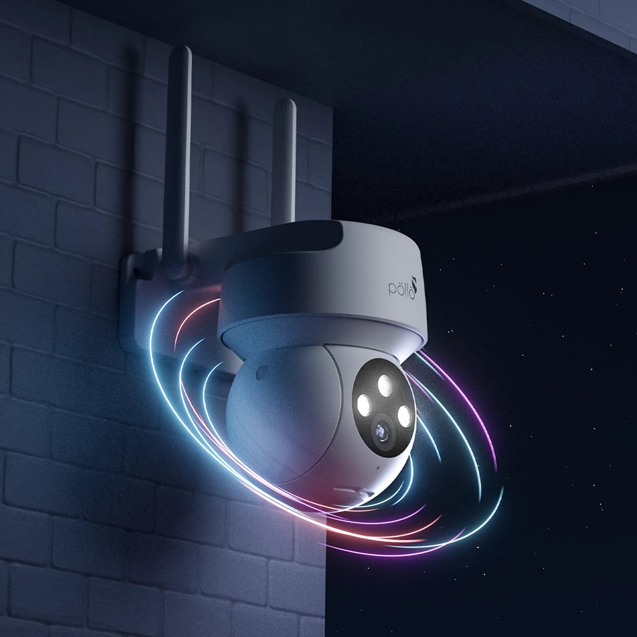 Guardian Apex 360° - 3MP Smart WiFi Outdoor PT Camera