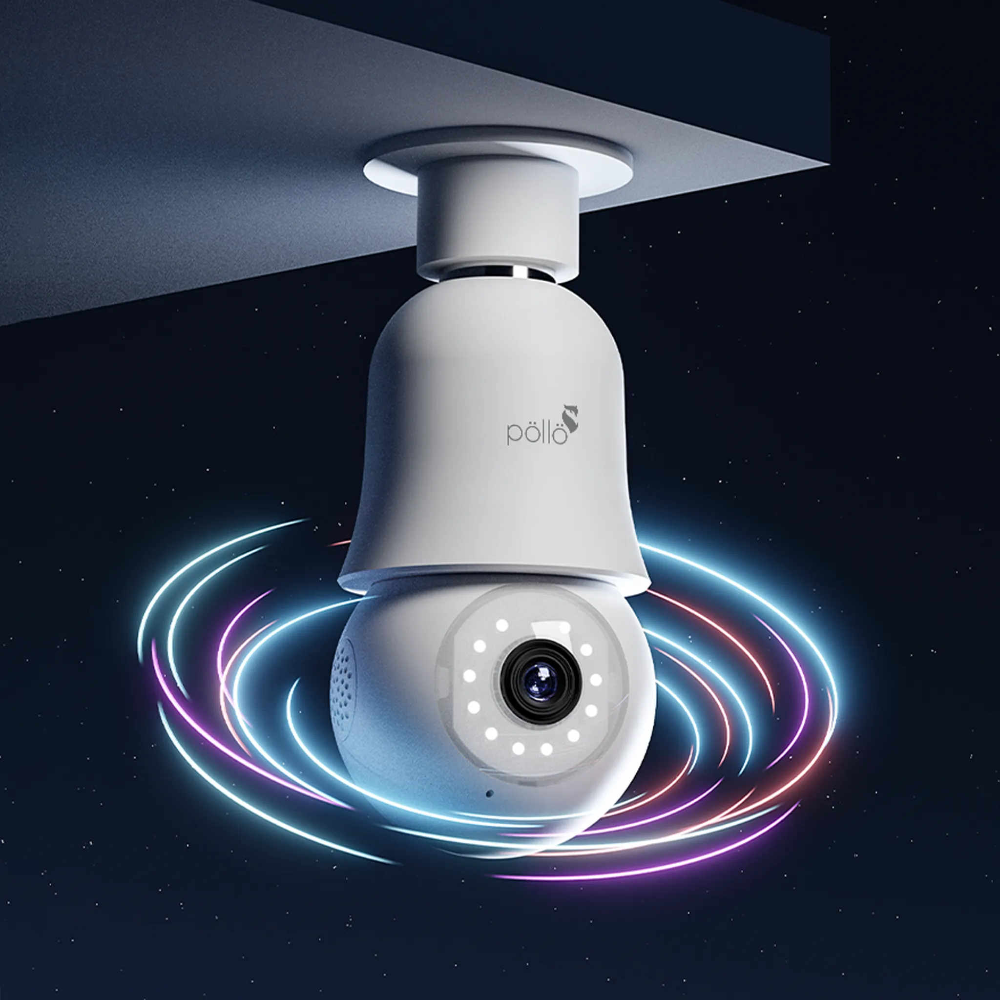 Guardian Bulb - 3MP Smart Wi-Fi Bulb PT Camera