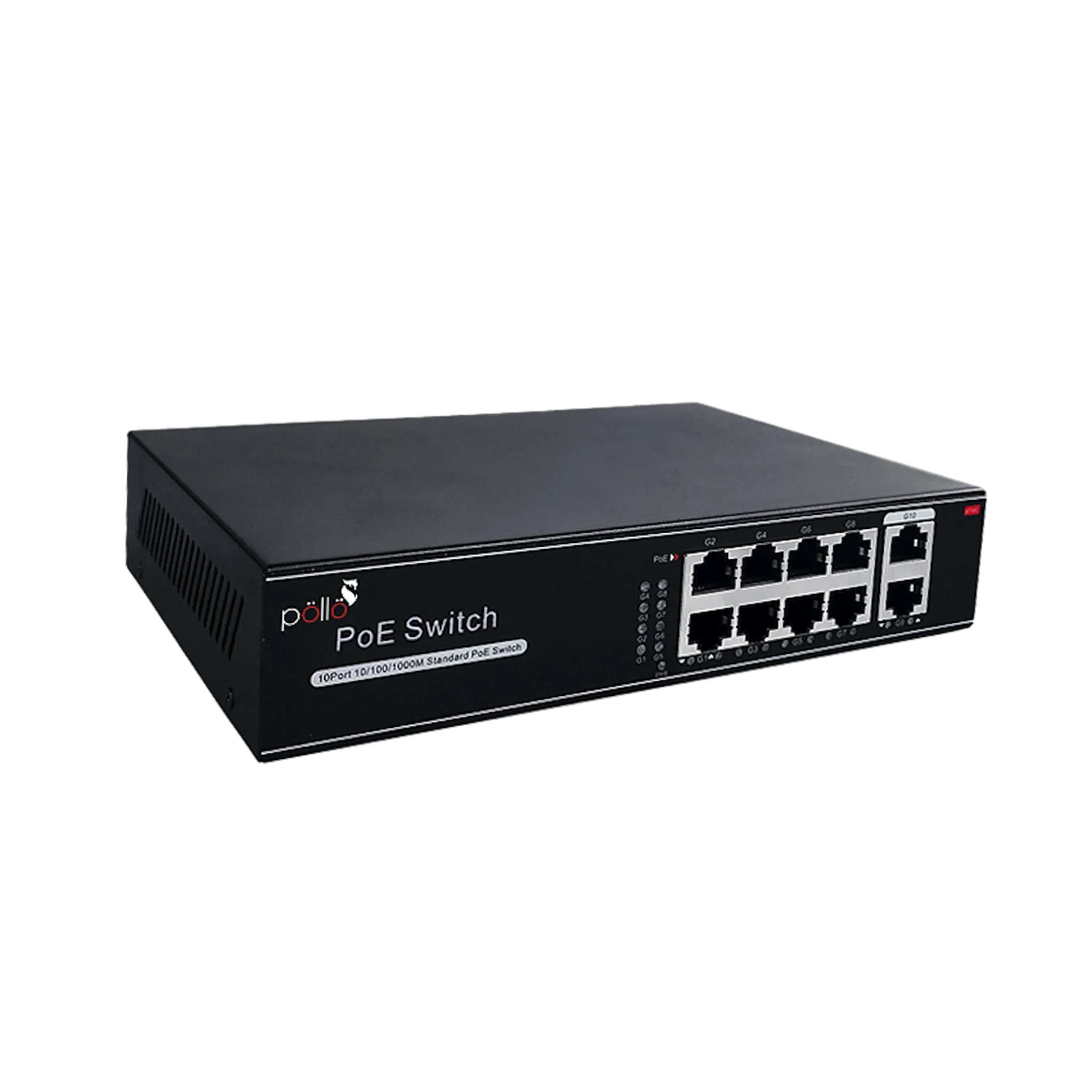 10-Port Gigabit PoE Network Switch