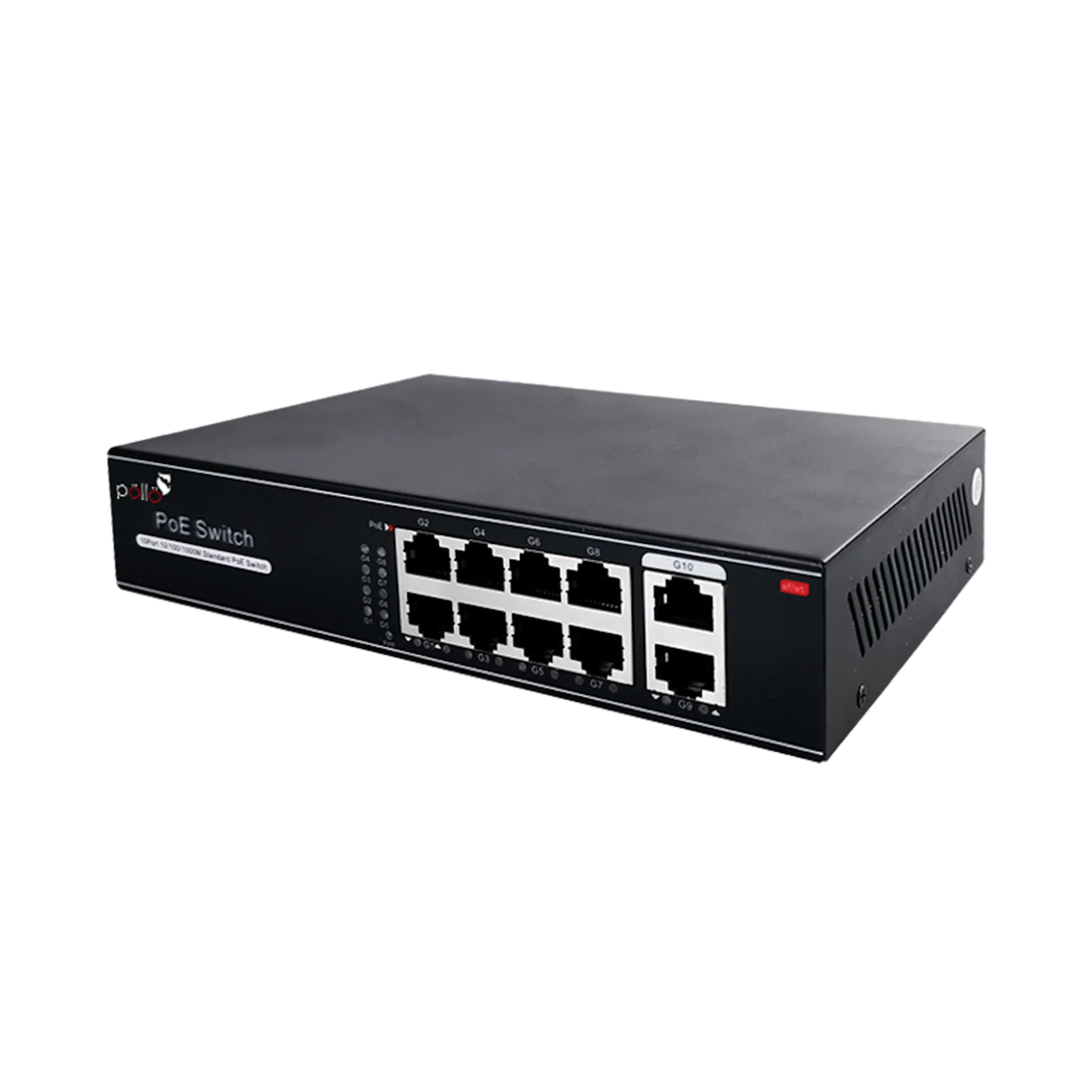 10-Port Gigabit PoE Network Switch