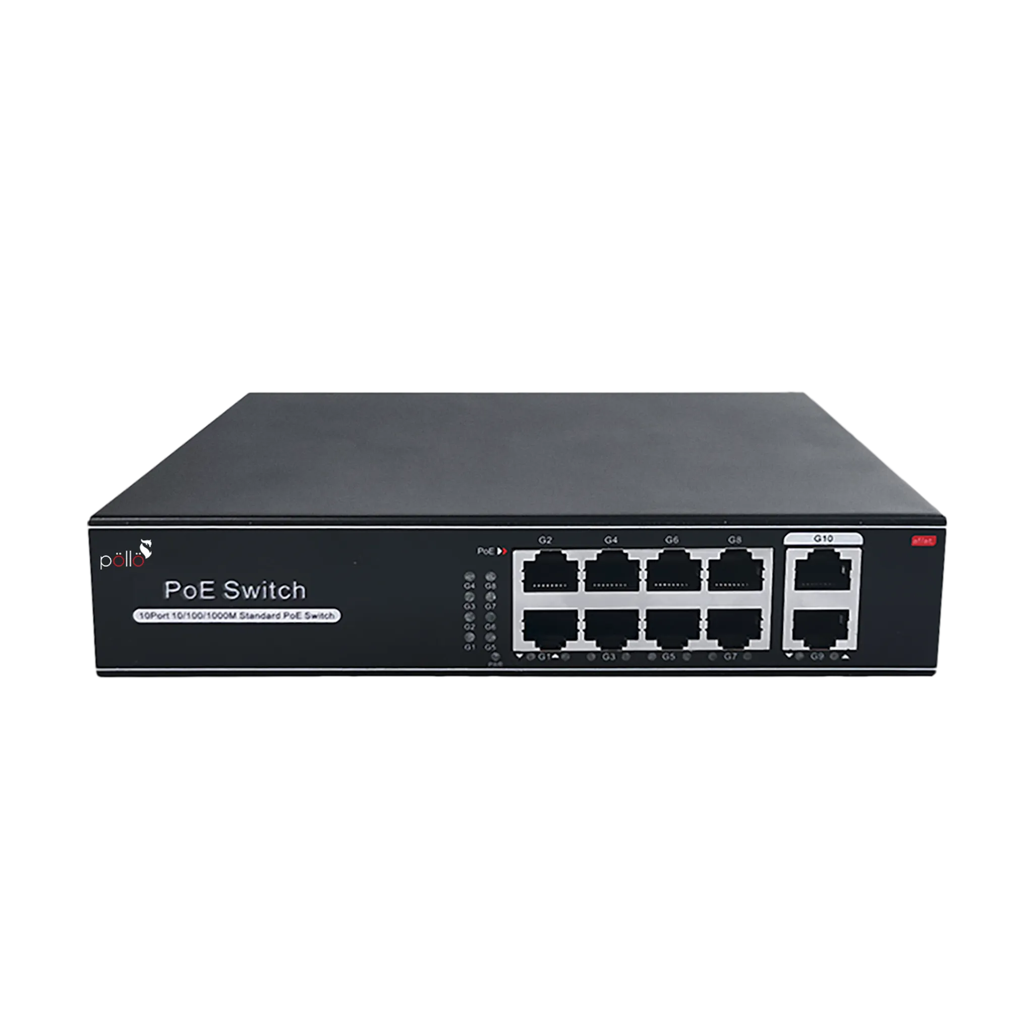 10-Port Gigabit PoE Network Switch