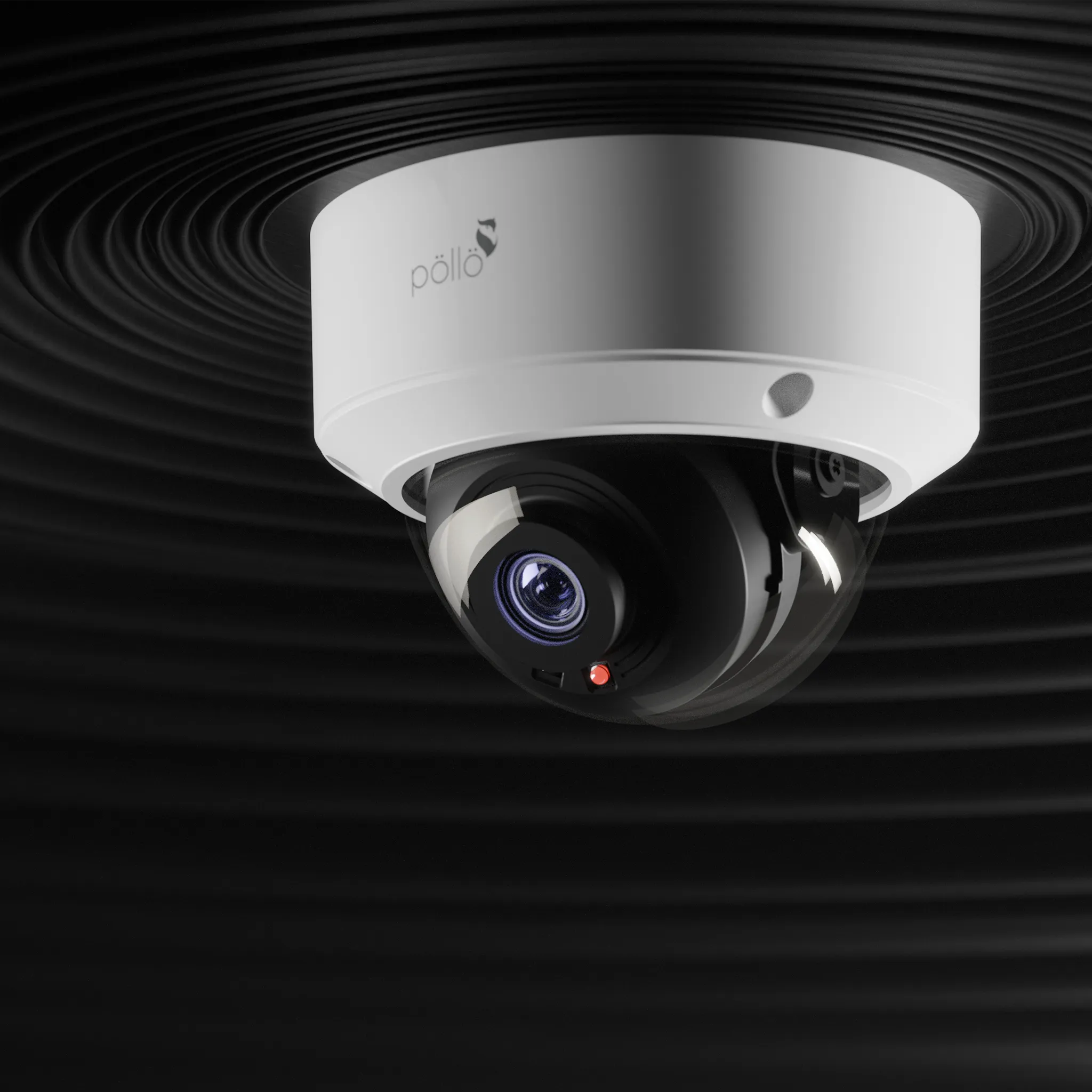 2 Megapixel AI Network Vandal Proof Dome Camera
