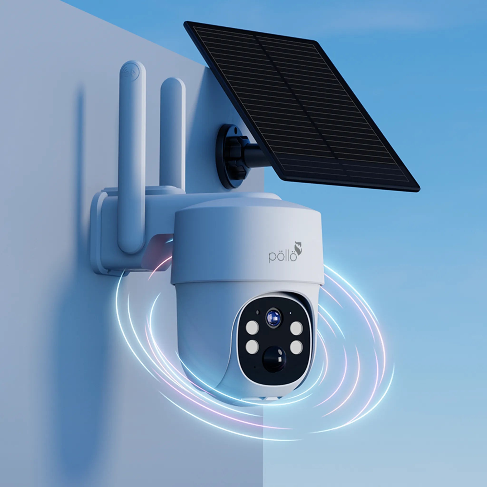 Guardian Shield 4G - 3MP Solar Powered 4G Outdoor PT Camera