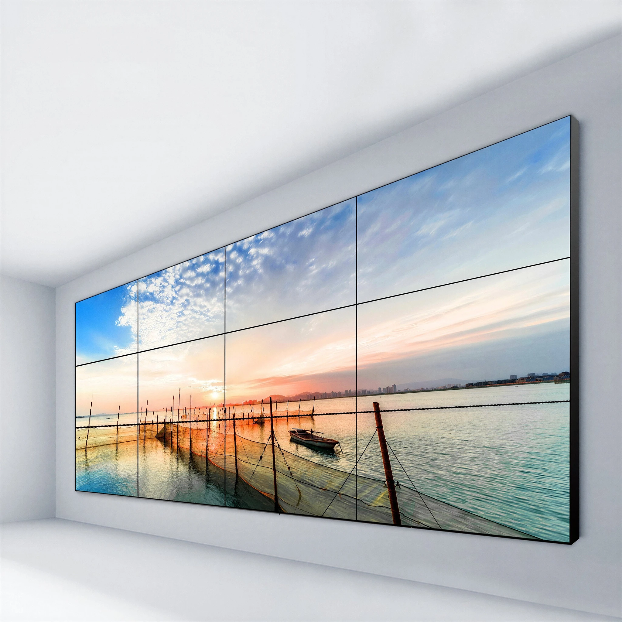 55-inch FHD LED-DID Splicing Video Wall 0.88mm Bezel